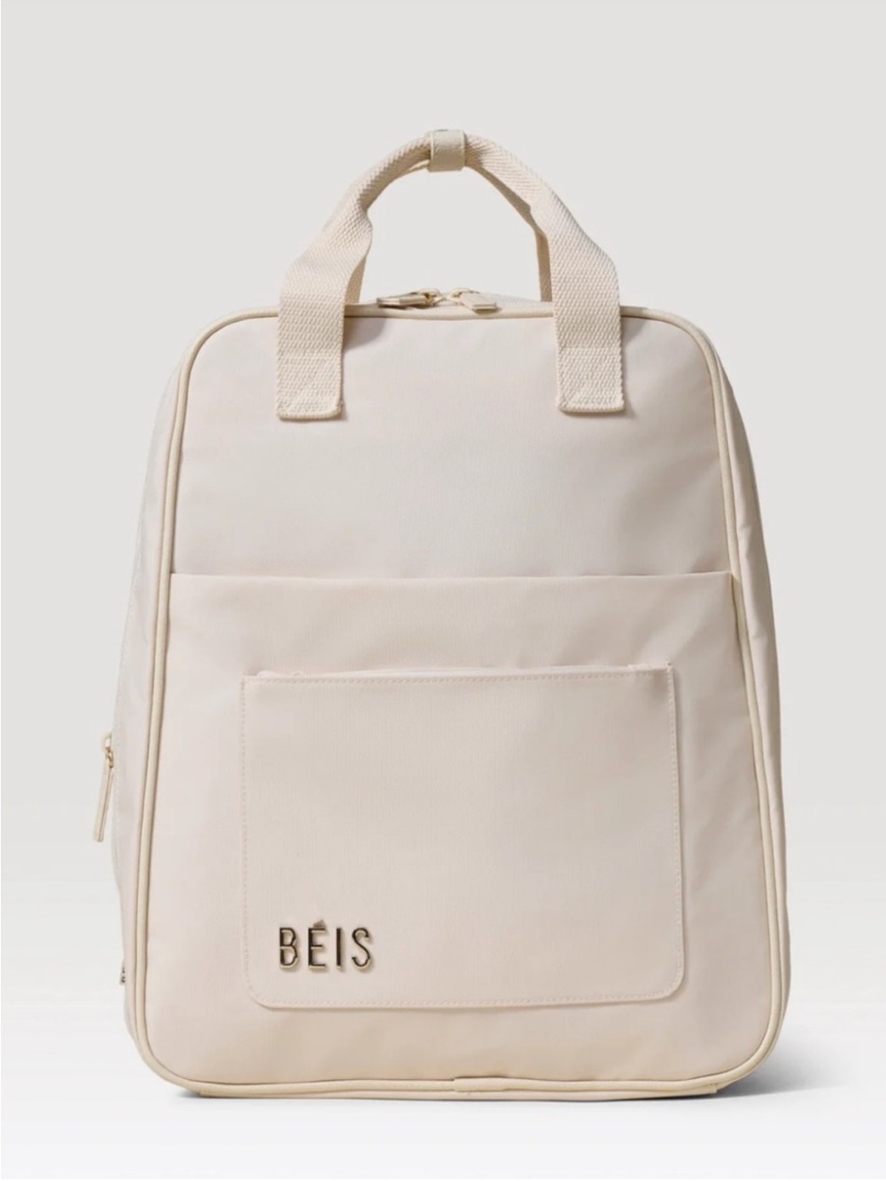 BรIS Cream Expandable Travel Backpack